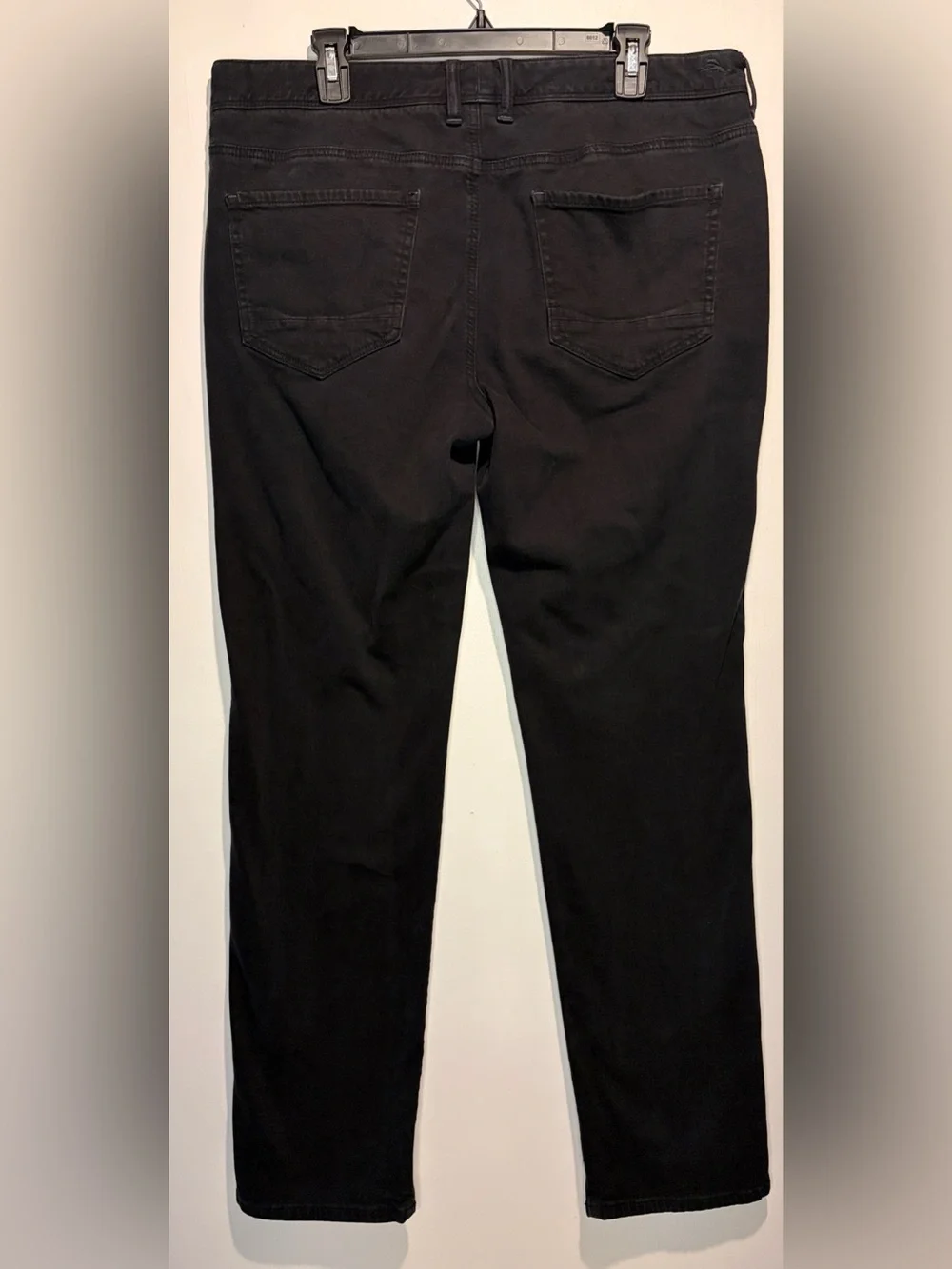 Tommy Bahama Black Straight Leg Relaxed Fit Jeans Size 36x34